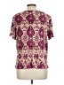 Alfred Dunner 100% Polyester Burgundy Short Sleeve Blouse Size L (petite) - photo 2