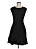 Rebecca Taylor Solid Black Cocktail Dress Size 6 - photo 1