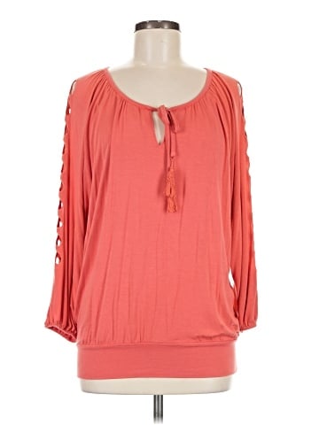 Carmen Carmen Marc Valvo 3/4 Sleeve Blouse (view 1)