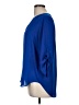 Chaus 100% Polyester Blue 3/4 Sleeve Blouse Size M - photo 5