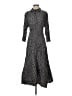 Alquema 100% Polyester Polka Dots Black Casual Dress Size 2 - photo 1