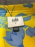 CAbi 100% Polyester Floral Yellow Casual Dress Size S - photo 7
