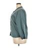 Unbranded Polka Dots Teal 3/4 Sleeve Button-Down Shirt Size XXL - photo 5