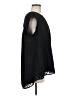 Les Serein 100% Polyester Black Sleeveless Blouse Size M - photo 4