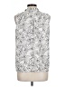 Halogen Silver Sleeveless T-Shirt Size L - photo 2