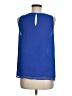Jennifer Lopez Stars Blue Sleeveless Blouse Size M - photo 2