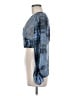 Truth NYC 100% Polyester Blue 3/4 Sleeve Blouse Size M - photo 5