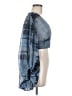 Truth NYC 100% Polyester Blue 3/4 Sleeve Blouse Size M - photo 4