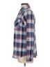 Como Vintage Plaid Blue Long Sleeve Blouse Size L - photo 5