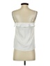 H&M 100% Polyester White Sleeveless Blouse Size 0 - photo 2