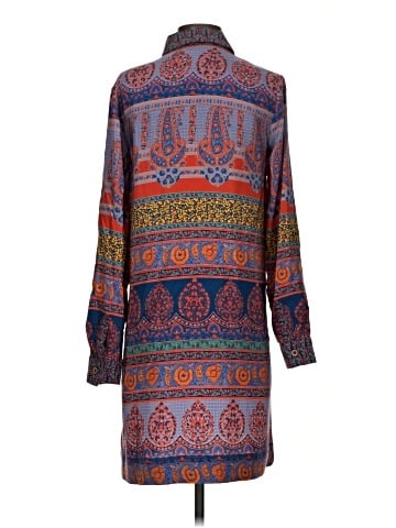 Maeve by Anthropologie Long Sleeve Silk Top (view 2)