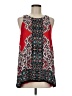 Max Studio 100% Polyester Red Tank Top Size M - photo 1