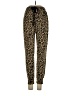 LNA Animal Print Gold Casual Pants Size S - photo 1