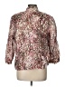 Chico's Pink 3/4 Sleeve Blouse Size Lg (2) - photo 2