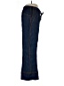 Free People 100% Polyester Chevron-herringbone Blue Casual Pants Size Med Petite - photo 4