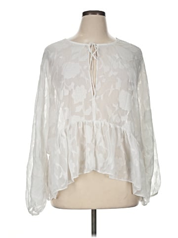Belle + Sky Long Sleeve Blouse (view 1)