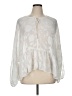 Belle + Sky 100% Polyester Ivory White Long Sleeve Blouse Size 1X - photo 1