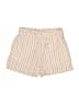 Ann Taylor LOFT 100% Lyocell Stripes Ivory Shorts Size XS - photo 1
