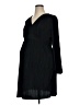 Assorted Brands 100% Polyester Black Casual Dress Size XL Maternity - photo 1