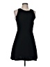 Sandro 100% Polyester Solid Black Cocktail Dress Size Med (2) - photo 1