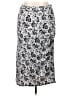 MICHAEL Michael Kors Print Silver Formal Skirt Size XL - photo 1