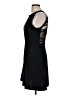 Sandro 100% Polyester Solid Black Cocktail Dress Size Med (2) - photo 5