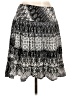 Studio 253 100% Rayon Paisley Gray Casual Skirt Size L - photo 1