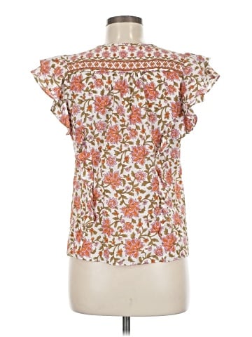Veronica Beard Short Sleeve Blouse (view 2)