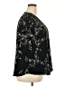 Unbranded Black Short Sleeve Blouse Size XXL - photo 4