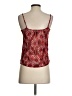 Sans Souci 100% Polyester Red Sleeveless Blouse Size S - photo 2