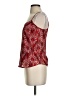 Sans Souci 100% Polyester Red Sleeveless Blouse Size S - photo 5