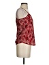 Sans Souci 100% Polyester Red Sleeveless Blouse Size S - photo 4