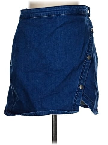 We the Free Denim Skirt (view 1)