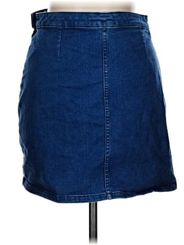 We the Free Denim Skirt (view 2)