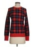 Equipment 100% Wool Plaid Red Wool Pullover Sweater Size XS - photo 1