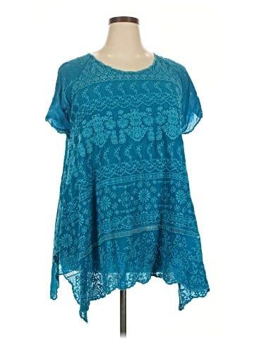 Johnny Was Short Sleeve Blouse (view 1)
