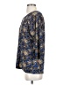 Jonathan Martin Blue 3/4 Sleeve Blouse Size S - photo 5