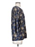 Jonathan Martin Blue 3/4 Sleeve Blouse Size S - photo 4