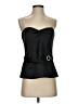 Shoshanna 100% Polyester Solid Black Sleeveless Blouse Size 6 - photo 1