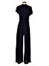 Olivaceous Solid Blue Jumpsuit Size L - photo 2
