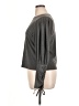 Bar III Gray Long Sleeve Top Size XL - photo 5