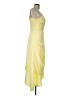 Assorted Brands 100% Polyester Yellow Cocktail Dress Size 10 - photo 4