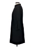 J.Crew 100% Polyester Solid Black Casual Dress Size 2 - photo 5