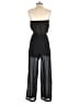 Forever 21 Solid Black Jumpsuit Size S - photo 2