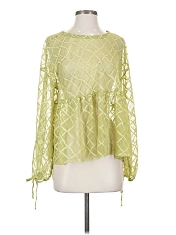 Maeve by Anthropologie Long Sleeve Blouse (view 1)