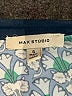 Max Studio Print Blue Casual Dress Size S - photo 7