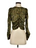 Zara Green Long Sleeve Blouse Size S - photo 1