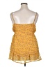 Decree 100% Polyester Yellow Sleeveless Blouse Size XL - photo 2