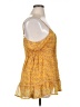 Decree 100% Polyester Yellow Sleeveless Blouse Size XL - photo 4