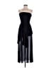 Unbranded 100% Polyester Black Cocktail Dress Size M - photo 1